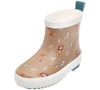 Playshoes Bottes de pluie unisexes pour enfant - Bottes en caoutchouc - Animaux sauvages - Taille 18 EU