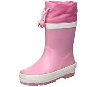 Playshoes Bottes en caoutchouc avec cordon de serrage Bottes de pluie Mixte Enfant, Rose, 30 EU