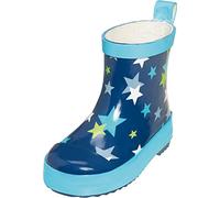 Playshoes Bottes En Caoutchouc Basses Bottes de pluie Mixte Enfant, Étoiles, 30/31 EU