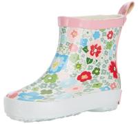 Playshoes Bottes En Caoutchouc Basses Raquettes a neige Mixte Enfant, Fleurs, 26/27 EU