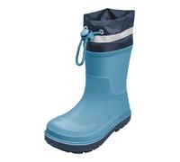 Playshoes Mixte Enfant Gummistiefel, Blau Stulpe, 35 EU