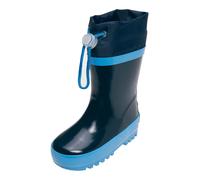 PLAYSHOES Bottes en caoutchouc bleu / bleu marine, Taille 20,5