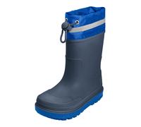 Playshoes Gummistiefel, Botte de pluie Enfants unisexes, Marine Stulpe,