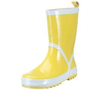PLAYSHOES Bottes en caoutchouc jaune / blanc, Taille 30,5