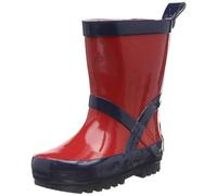 Playshoes Bottes En Caoutchouc Chaussettes en caoutchouc Mixte Enfant, Rouge/Bleu Marine, 26/27 EU