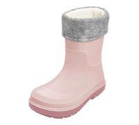 PLAYSHOES Bottes en caoutchouc gris chiné / rose, Taille 22
