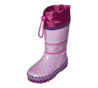 Playshoes Bottes de pluie norvégiennes doublées lilas - garçon,fille