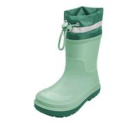 PLAYSHOES Bottes en caoutchouc menthe / sapin / blanc, Taille 35