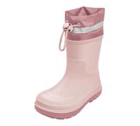 PLAYSHOES Bottes en caoutchouc rose / rosé / argent, Taille 35