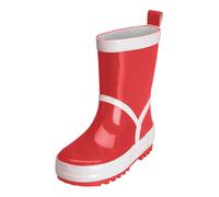 PLAYSHOES Bottes en caoutchouc rouge / blanc, Taille 28,5