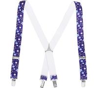 Playshoes Bretelles élastiques, étoiles Bleues, 70cm Mixte Enfant