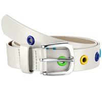Playshoes - Ceinture Mixte - Stylischer Kindergürtel mit bunten Ösen - Blanc (weiß) - FR : 55 (Taille fabricant : 55)