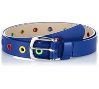 Playshoes - Ceinture Mixte - Stylischer Kindergürtel mit bunten Ösen - Bleu (marine) - FR : 62 (Taille fabricant : 70)