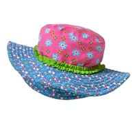 PLAYSHOES Chapeau bleu / vert / rose clair / blanc, Taille 53