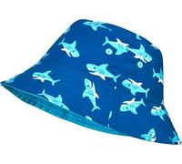 PLAYSHOES Chapeau 'HAI' bleu / menthe / blanc, Taille 51