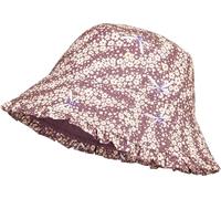 Playshoes Chapeau de Soleil Anti-UV, Fleurs Violettes, 51