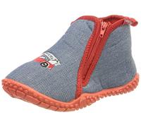 PLAYSHOES Pantoufle 'Feuerwehr' bleu / rouge, Taille 26,5