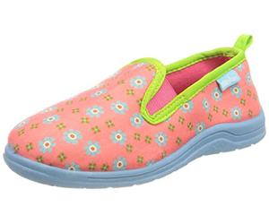 Playshoes Chaussons Chaussure de sport nautique Mixte Enfant, Fleurs, 20/21 EU