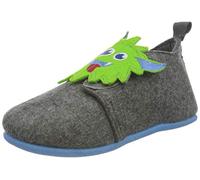Playshoes Chaussons En Feutre Chaussons Mixte Enfant, Monstre, 30/31 EU