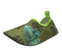 Playshoes chaussures d'aqua résistant aux KameleonUV vert olive Vert