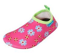 Playshoes chaussures d'eau fleurs protection UV rose Rose G