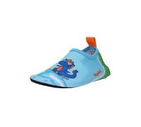 PLAYSHOES Claquettes / Tongs aqua / bleu roi / mandarine / blanc, Taille 28,5