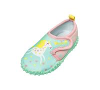 PLAYSHOES Claquettes / Tongs 'Einhorn' jaune / menthe / rose ancienne / blanc, Taille 22-23
