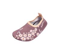 Playshoes Chaussures de sport aquatiques unisexes pour enfant, Fleurs violettes, 30/31 EU
