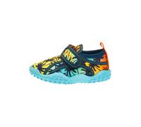 PLAYSHOES Claquettes / Tongs marine / turquoise / jaune / orange, Taille 20-21