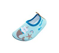 PLAYSHOES Claquettes / Tongs turquoise / azur / marron / blanc, Taille 28-29