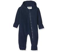 Playshoes Combinaison Polaire Unie, Bleu foncé, 92 Mixte Enfant