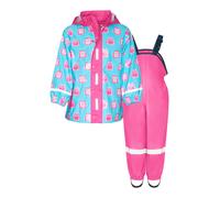 PLAYSHOES Costume fonctionnel 'Eulen' bleu clair / rose / rose / blanc, Taille 104