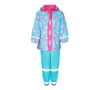PLAYSHOES Costume fonctionnel 'Eulen' turquoise / rose / rose / noir, Taille 104