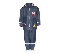 PLAYSHOES Costume fonctionnel 'Feuerwehr' marine / jaune foncé / gris argenté / rouge, Taille 92