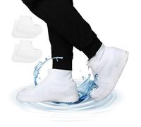 Playshoes Couvre-chaussures de pluie pour homme, chaussures de protection contre la pluie, chaussures de pluie, chaussures pour homme, imperméables pour la pluie, les jours de neige, les routes