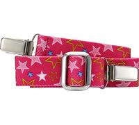 Playshoes Elastik-Gürtel Clip Sterne Ceinture, Rose (18), 116/140 cm Mixte Enfant
