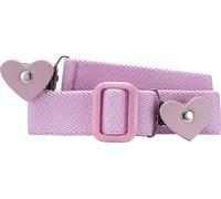 Playshoes Elastik-Gürtel Herz-Clip uni Ceinture, Rose, Unique (Taille Fabricant: 74-110) Fille
