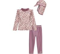 Playshoes Ensemble de Bain 2 pièces Maillot de Bain + Bonnet de Bain avec Protection UV 50+ Protection Solaire