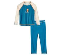 Playshoes Zweiteiler Lang Maillot de Bain, Ensemble à Manches Longues Jungle, 74-80 Garçon