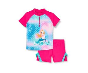 Playshoes Fille Meerjungfrau Ensemble de maillot bain, Rose, 74-80 EU