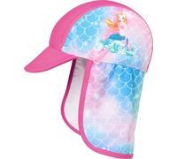 Playshoes Fille UV-Schutz Mütze Meerjungfrau Chapeau de Soleil Not Applicable, Rose, 51Centimeters