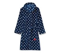 Playshoes Fleece-Bademantel Herzchen Peignoir à capuche Mixte enfant Bleu marine 1(1) 98 cm-104 cm
