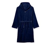 Playshoes Fleece-Bademantel uni Peignoir Mixte enfant Bleu (Marine 11) 98-104