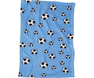 Playshoes Fleece-Couverture Fußball 900 Original 75x100cm (301702)