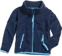 Playshoes Fleece-Jacke Farbig Abgesetzt (420014_11) Marine86