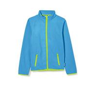 Playshoes Fleece-Jacke farbig abgesetzt Blouson Mixte enfant Bleu (Aqua Blau 23) 104