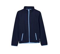 Playshoes Fleece-Jacke farbig abgesetzt Blouson Mixte enfant Bleu (Marine 11) 95 (Taille fabricant: 80)