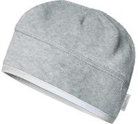 Playshoes Fleece-Mütze helmgeeignet Bonnet en Polaire Compatible avec Le Casque, Gris moucheté, 49 Mixte Enfant