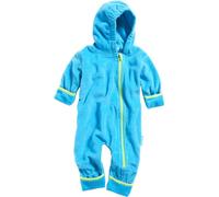 Playshoes Fleece-overall Farblich Abgesetzt Combinaison De Neige Mixte bébé - Bleu (Aqua Blau 23) - 68