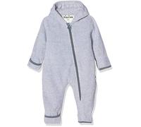 Playshoes Fleece-Overall meliert Grenouillère Mixte bébé Gris Mélangé (37). 6 mois